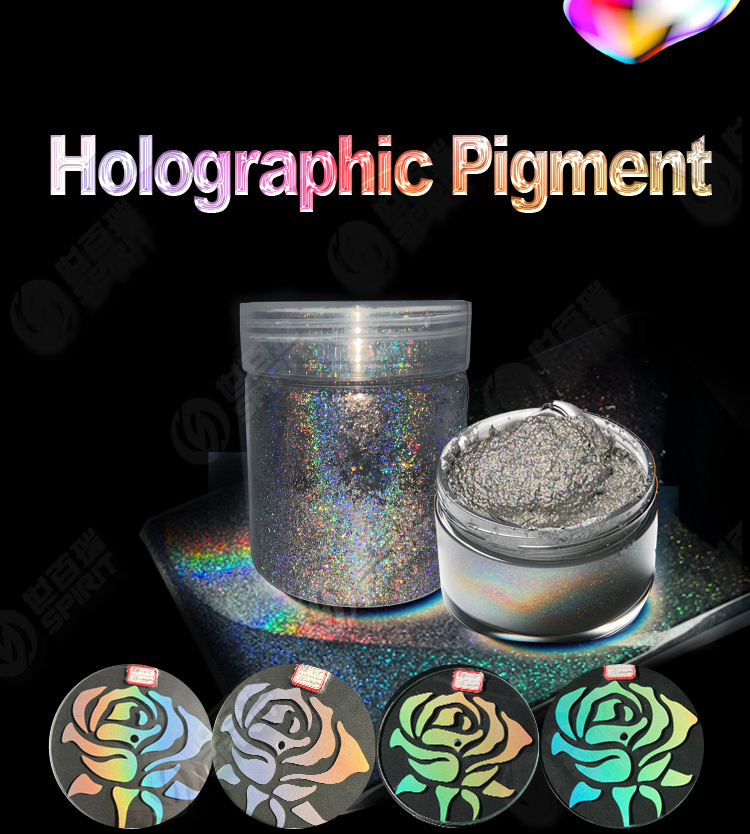 Holographic Pigment